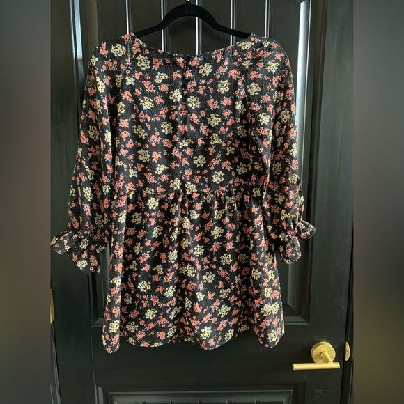 Free People Babydoll Dress/Tunic - Size 6 - Picture 2 of 5